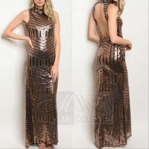 JULIA - Formal Dress Gown Sequin